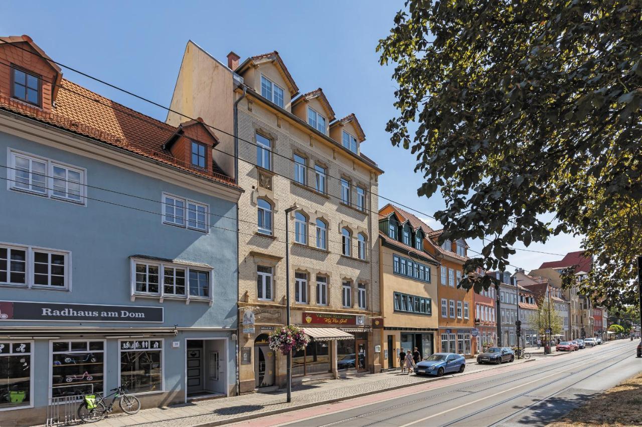 Hotel Garni " Am Domplatz" Ерфурт Екстериор снимка