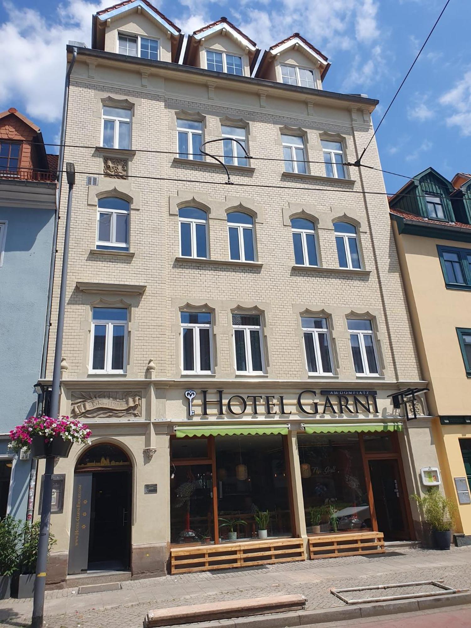 Hotel Garni " Am Domplatz" Ерфурт Екстериор снимка