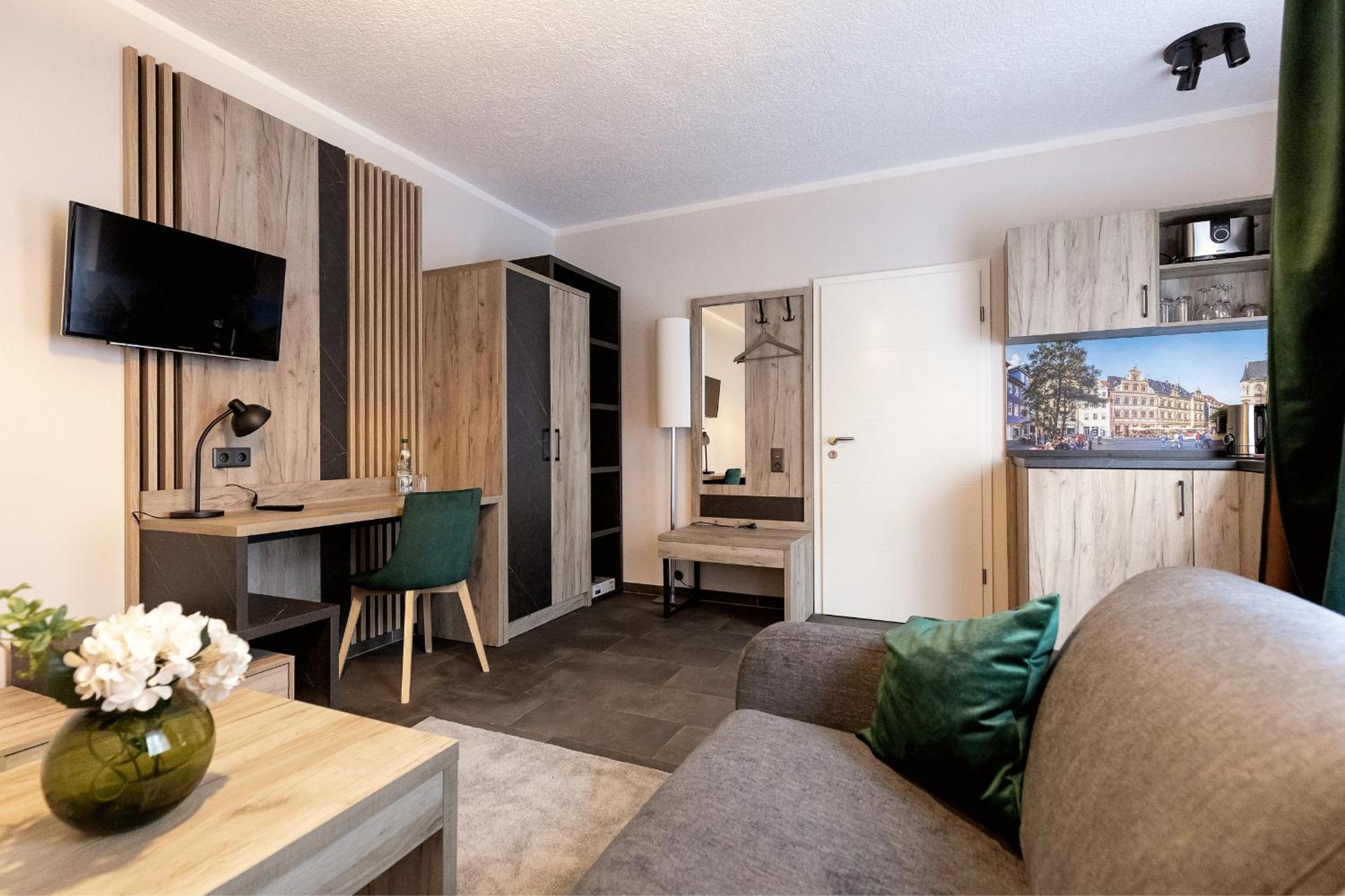 Hotel Garni " Am Domplatz" Ерфурт Екстериор снимка